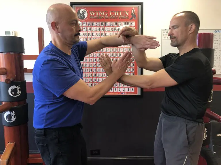 Sifu Jasper Silvis With Sigong Joseph Sayah 1 768x576, Traditional Wing Chun Kung Fu Academy of Philadelphia